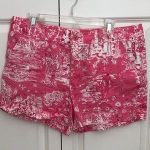 Lilly Pulitzer Callahan Short, Skinny Dipping sz12